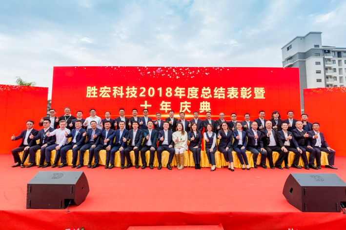 pp电子游戏平台科技2018年度总结表扬暨十年庆典圆满竣事